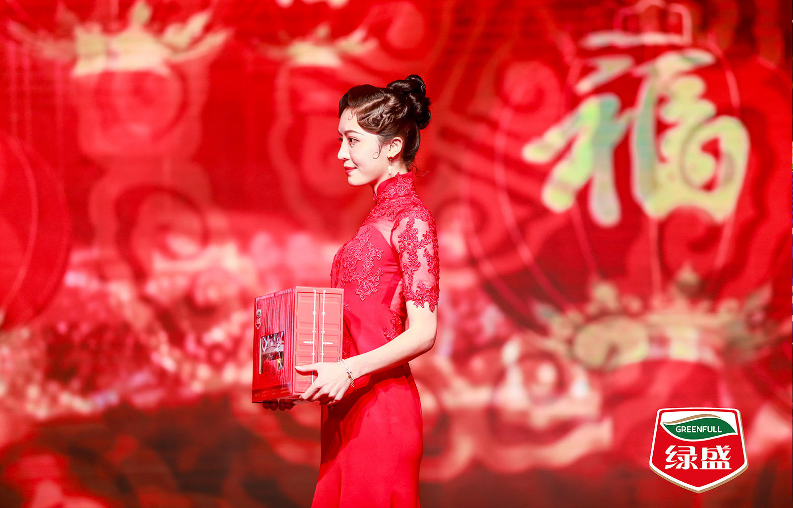 綠盛新品發(fā)布會(huì)禮儀小姐